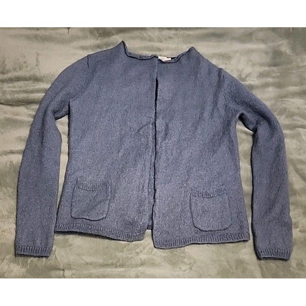 Boden Light Blue Wool Cardigan Size 8
